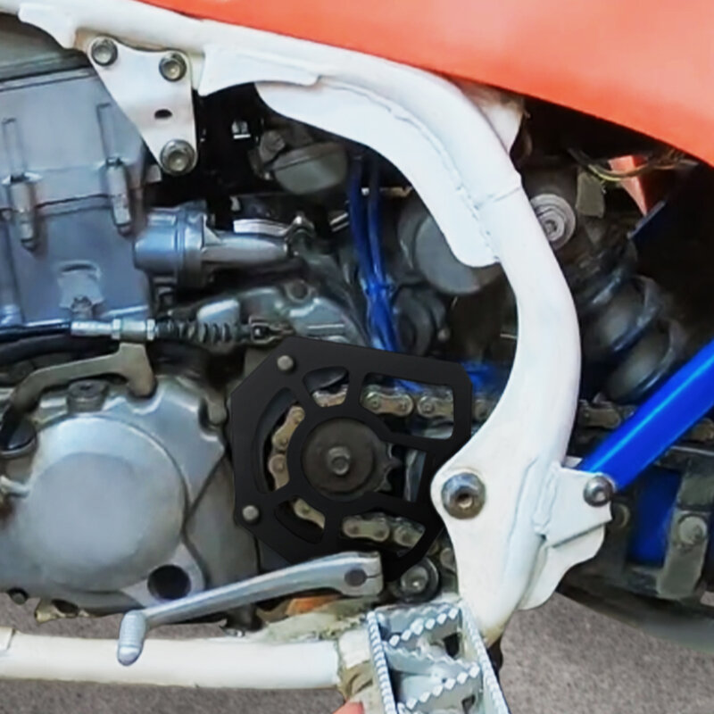 Dla Honda TRX450R 2006 2007 2008 2009 2010 2011 2012 2013 2014 części ATV pokrywa przedniej zębatki osłona osłona łańcucha