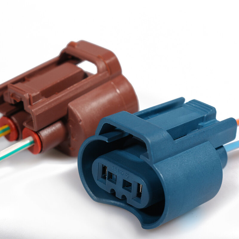 NHAUTP-Cablagem Cable, Fêmea Plug Adaptador Base, Conector de soquete, 9005, 9006, H8, H11, HB3, HB4, Original, 1 Par