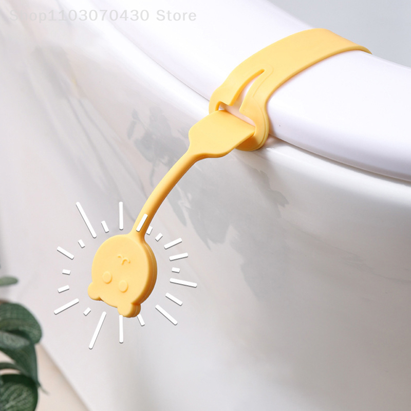 Portable Toilet Lid Lifter Toilet Seat Lift Avoid Touching Toilet Cover Handle Lifting Uncovered Device Bathroom Accessories