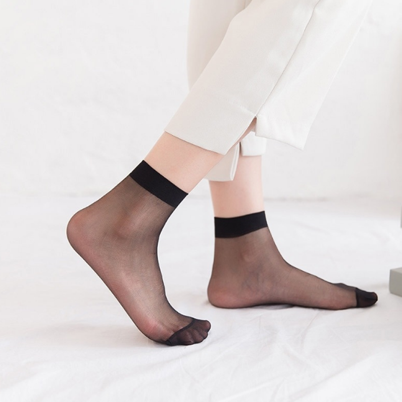 5Pcs/lot New Short Thin Stockings Casual Women's Socks