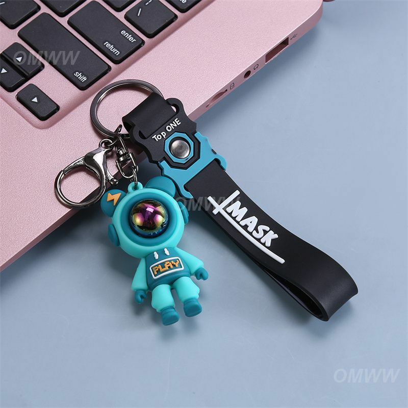 Bear Keychain Wear-resistant And Durable Cartoon Cartoon Keychain Stylish Key Accessories Womens Bag Pendant Keychain