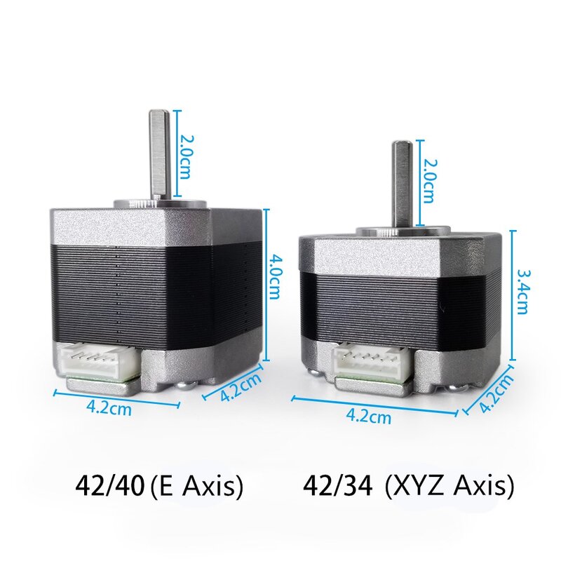 Детали для 3D-принтера 42 40 34 X/Y/Z/E шаговый двигатель для 3 Pro фотопечати Creality Ender, аксессуары для станков, двигатели