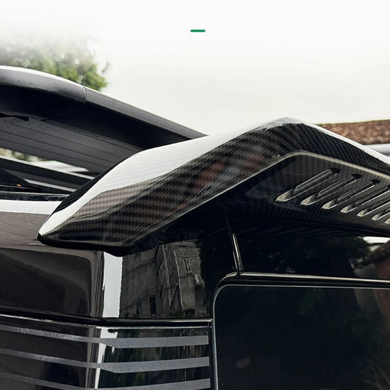 Becquet arrière en fibre de carbone pour voiture Chery 2024 Icar 03, décoration extérieure, accessoires auto