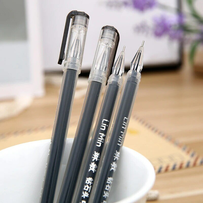 간단하고 실용적인 학생 문구 사무 용품 컬러 펜, 블랙 블루 스톤 드릴, 사무 용품 교육 장비