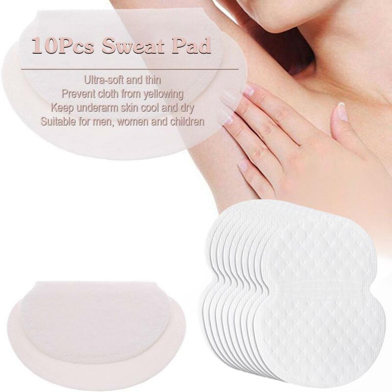 10pcs Underarm Sweat Pads Absorb Liners Underarm Gasket From Sweat Armpit Stickers Anti Armpits Pads For Clothes Deodorant