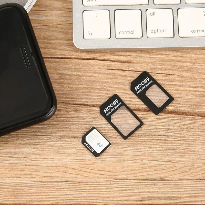 Adaptador de cartão nano sim para cartão micro sim, conversor por atacado, acessórios do telefone móvel, 3 em 1