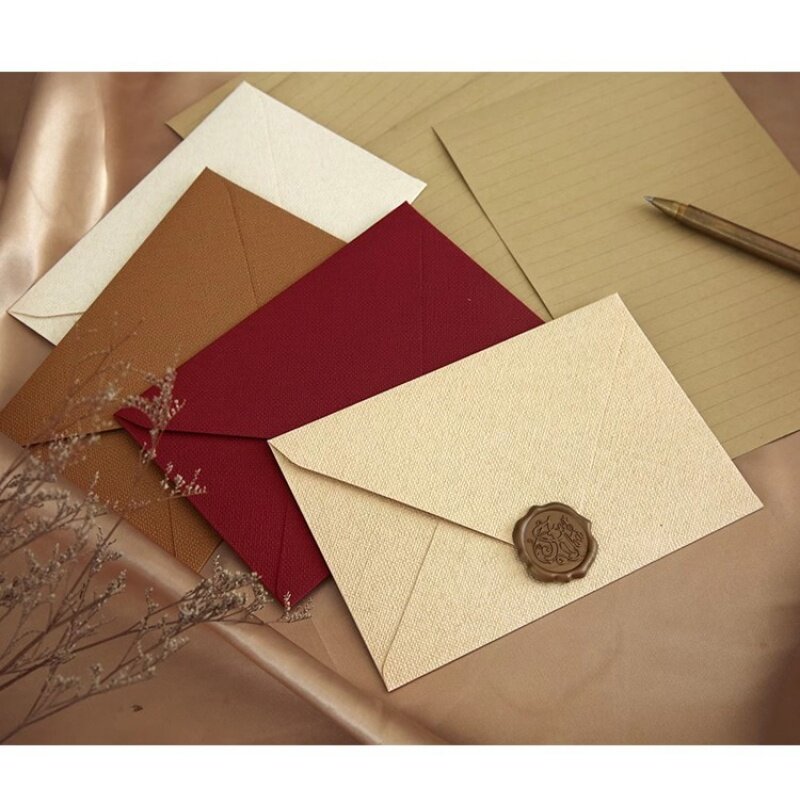 Aangepast Product, Custom Luxe Kwaliteit Zwarte Envelop Met Goud Verijdeld Afdrukken
