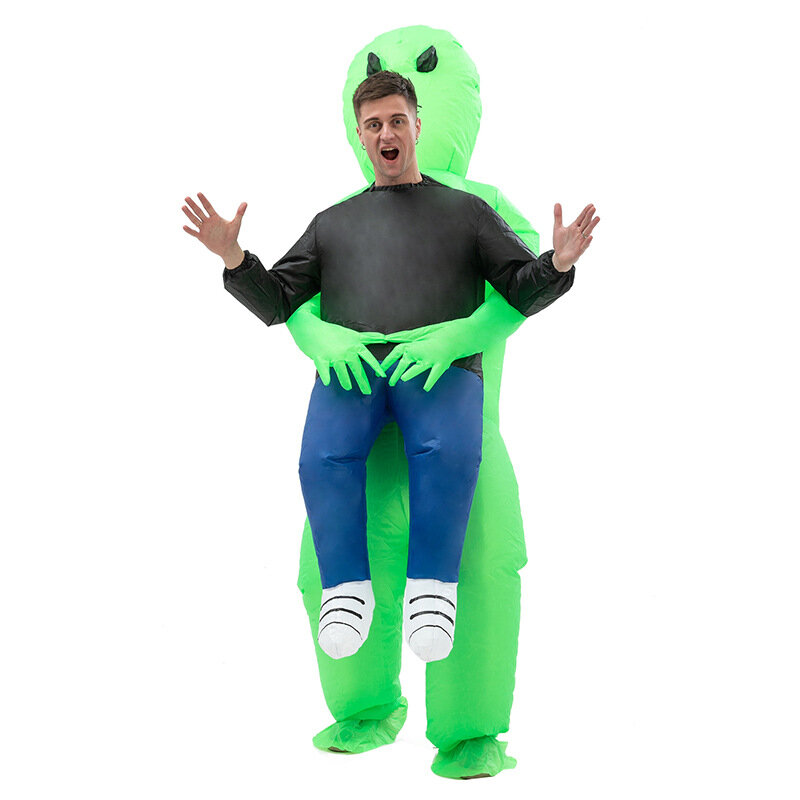 Adult Alien Inflatable Costume Kids Party Cosplay Costume Funny Suit Anime Fancy Dress Halloween Costume For Woman