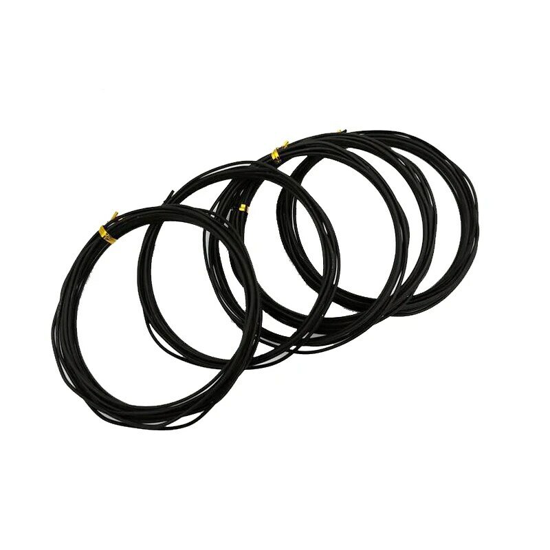 Total 5m (Black) Bonsai Wire Anodized Aluminum Bonsai Training Wire, 5 Sizes (1.0mm, 1.5mm, 2.0mm, 2.5mm, 3mm) For Plant Shapes