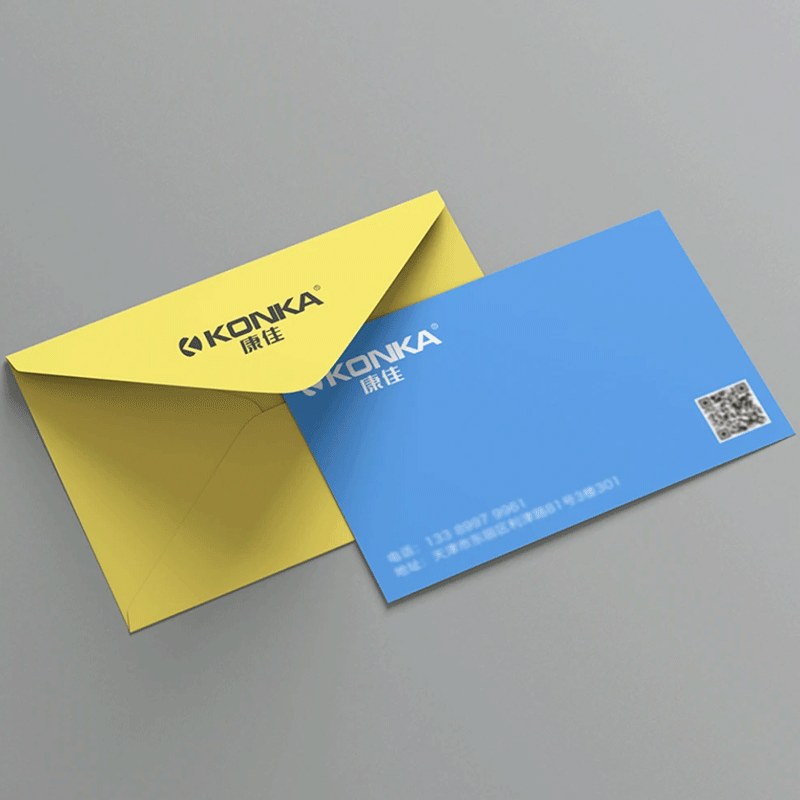 Benutzer definierte Logo-Umschlag drucken Geschäfts umschläge