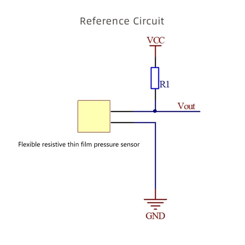 Flexible Piezoelectric Film MD30~60@10kg Micro Force Sensing Resistor G6KA