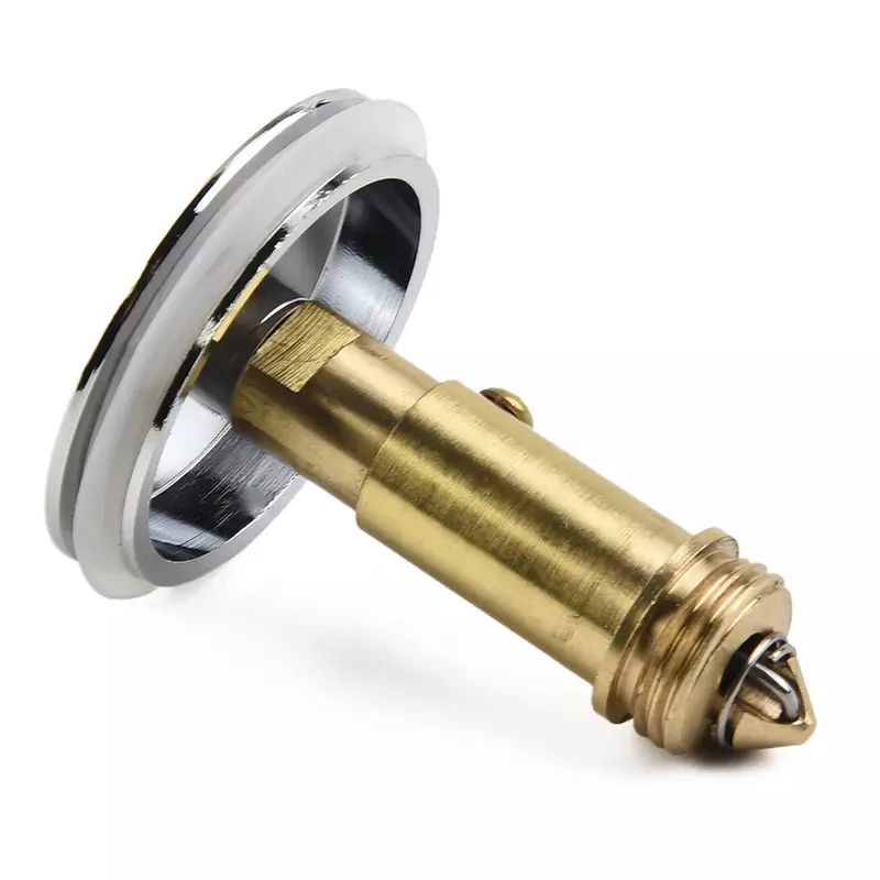 Durable High Quality Sink Plug Spring Bolt Brass Chrome Clack Spring Bolt Gold Wastes 38MM For Most Bathroom Basin