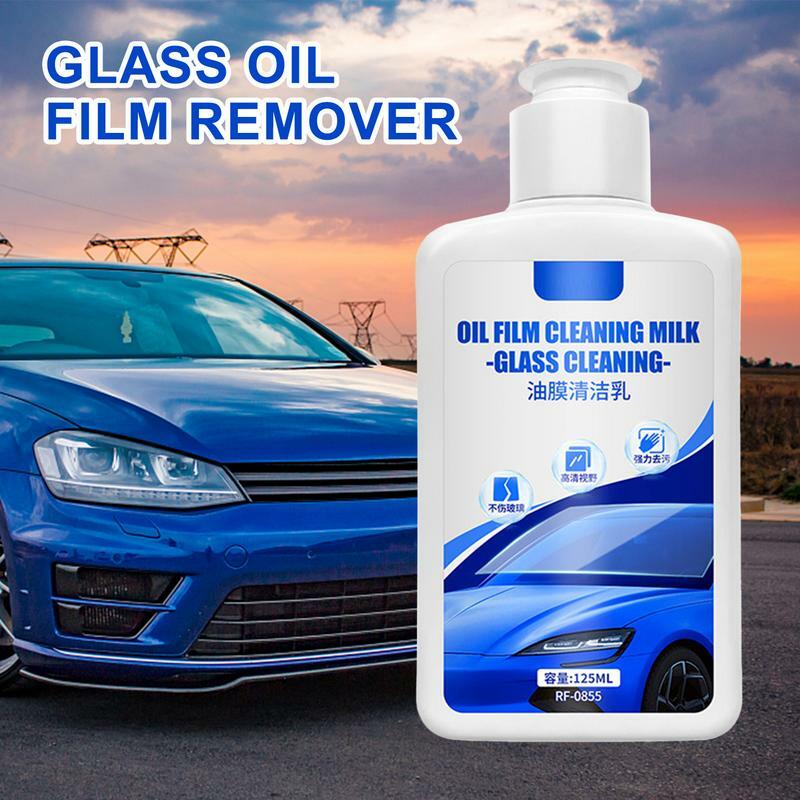 Glass Restoration Stain Remover Windshield Glass Degreaser Cleaner 125ml Car Windshield Cleaner Glass Stripper Remover For