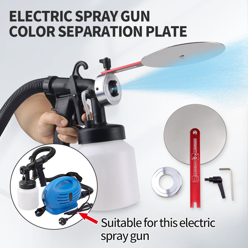 1 Set Spray Guide Accessory Tool Paint Sprayer Anti-Splash Baffle Suitable for Electric Spray Gun