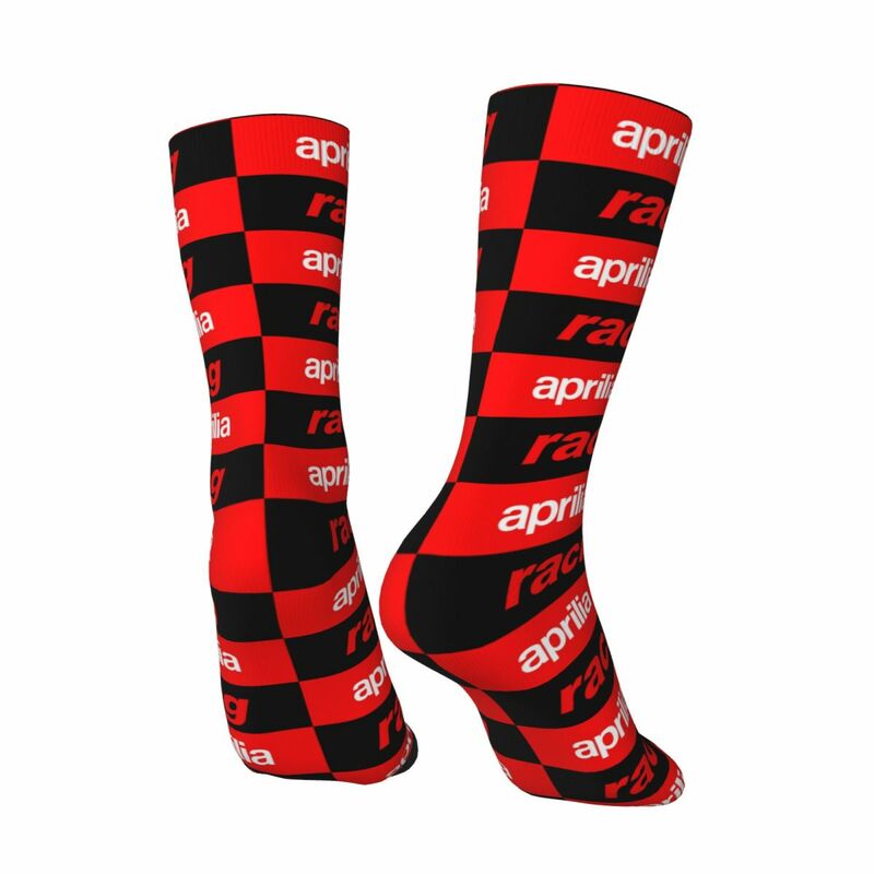 New Unisex Socks Aprilia Racing Merch Soft High Quality Stockings All Seasons