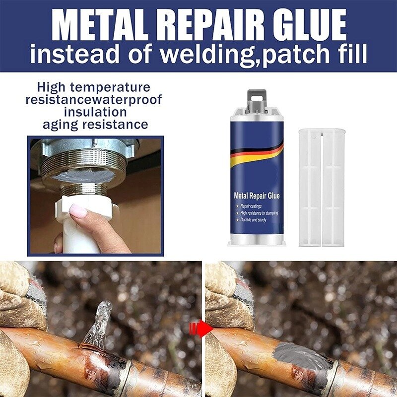 High Strength AB Glue Sealant New Metal Repair Glue Strong Cold Welding Glue Magic Plastic Repair Casting Adhesive Agent