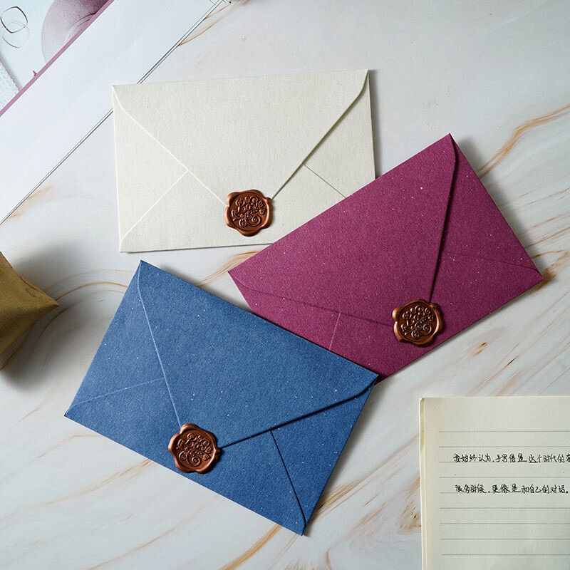 10 Stks/partij Envelop Hoogwaardige 250G Papier Kleine Business Supplies Enveloppen Voor Trouwkaarten Briefpapier Ansichtkaarten