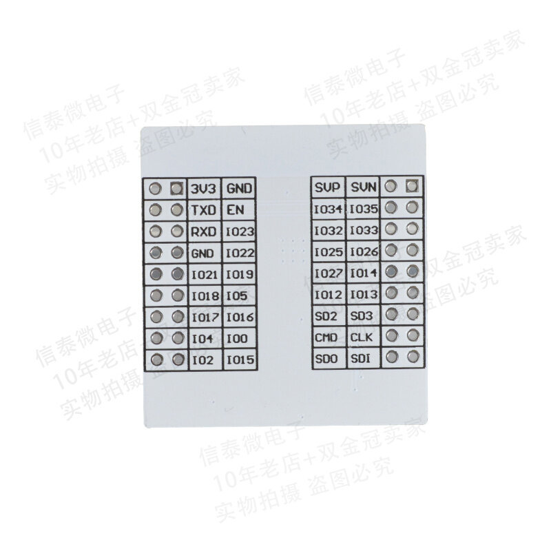 ESP-32S ESP-WROOM-32D scheda adattatore di corrispondenza del modulo scheda adattatore di corrispondenza fai da te