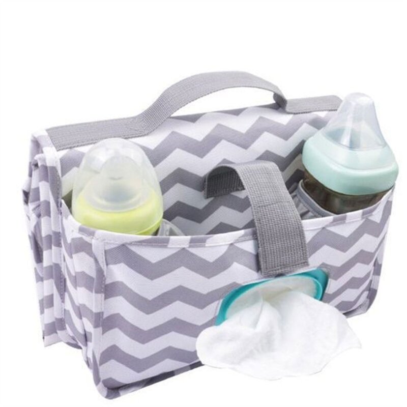 Wielofunkcyjna wodoodporna dziecięca torba na mokrą suchą pieluchę noworodek przewijak z chusteczkami kieszonkowa torebka na pieluchy dla dziecka