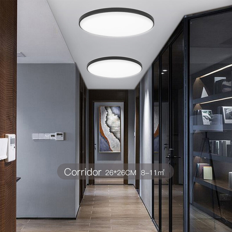 LED 천장 조명 패널 욕실 조명, 벽 조명, 현대 LED 주방 조명, 침실 실내 초박형 천장 램프, 30W