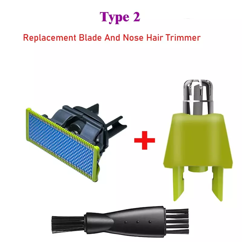 3 pcs For Philips Oneblade Replacement Blade And Nose Hair Trimmer QP210 QP220 QP230 QP2520 QP2530 QP2527 QP2533 QP2630 QP6520