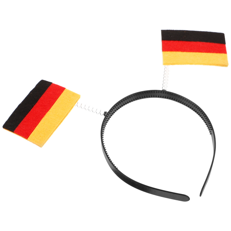 Party Football Sports Headpieces Flag Designed Headdress European Cup Fan Flag Designed Headdress Party Supplies Fabric Flag