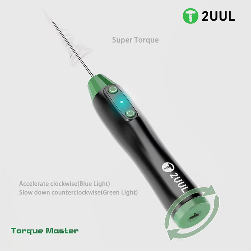 2UUL DA51 Super Power Torque Master for Mobile Phone Tablet Maintenance Motherboard PCB Board Glue Cleaning Remover