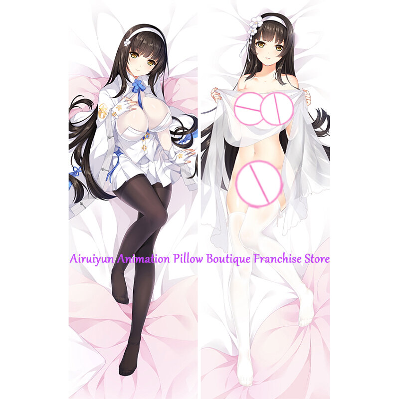 Dakimakura Anime Pillow Case, menina bonita, sexy e peituda, dupla face, decoração de Halloween