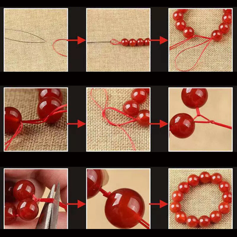 40M 0,7mm Schmuck Gewinde Stretch Elastische Perlen Schnur Kristall String Linie Gewinde für Schmuck Machen Perlen Armbänder DIY seil