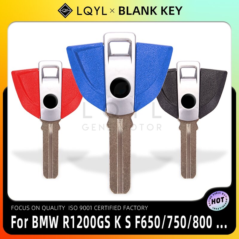 Brand New Key Motorcycle Uncut Blank Keys For BMW F650GS F800GS S1000RR F650 F800 R1200 R1150 R ST GS RT GT F800 K1200R K1300GT
