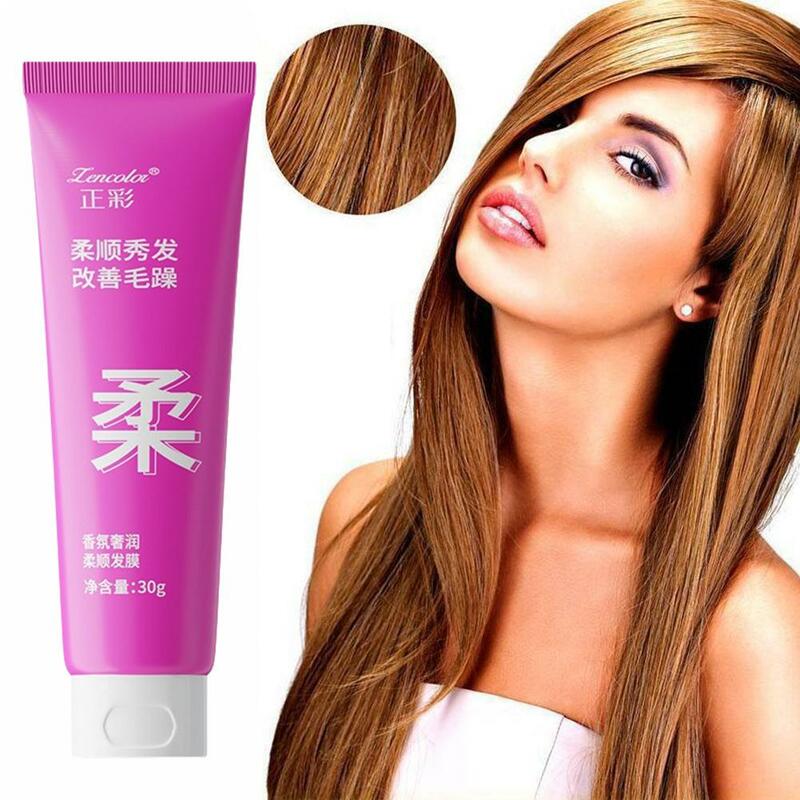 Magic Hair repara el cabello en 5 segundos, productos para el cuidado de las mujeres, tratamiento para el cabello, encrespado, suave, hidratante, alisado, profundo y brillante, U6n8