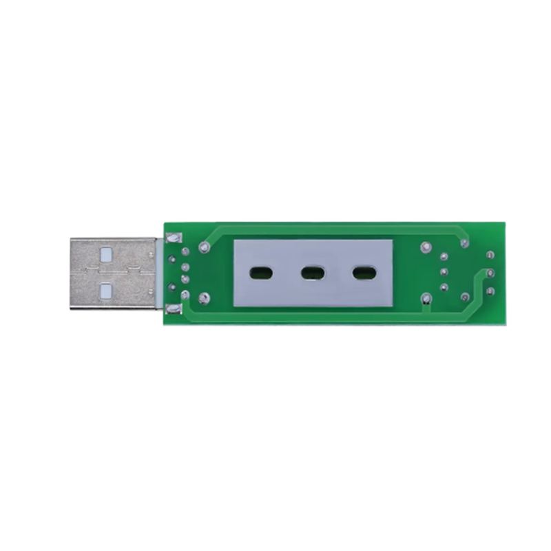 Mini resistencia de carga de descarga de puerto USB, medidor de voltaje de corriente Digital, probador 2A 1A con interruptor 1A, Led verde 2A, Led rojo