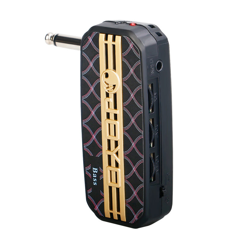 Joyo JA-03 tragbarer bassgitarren verstärker mini kopfhörer verstärker 6 sound effekte e-gitarren verstärker gitarren zubehör