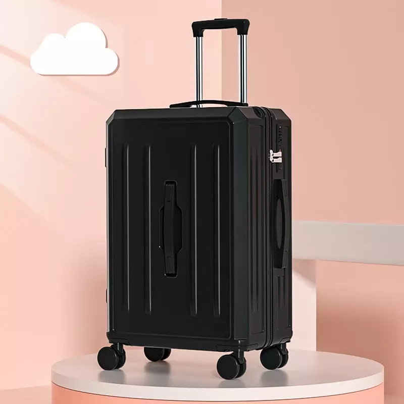 Bagaż na kółkach walizka podróżna unisex pudełko na kółkach 20 24. walizka o dużej pojemności podróż na pokład hasło walizka uchwyt na kubek