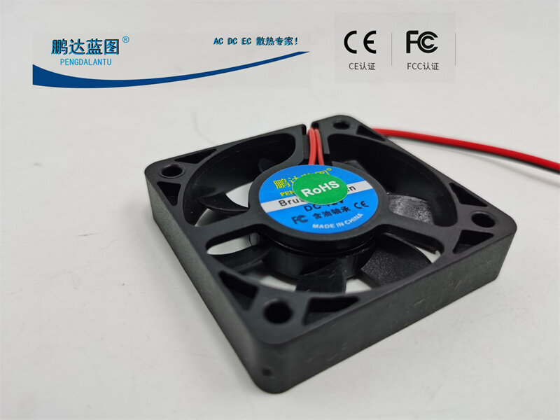 New Mute 5010 5cm Battery Chassis Low Revolution Environmental Protection Material 12v0.1a Cooling Fan 50*50*10MM