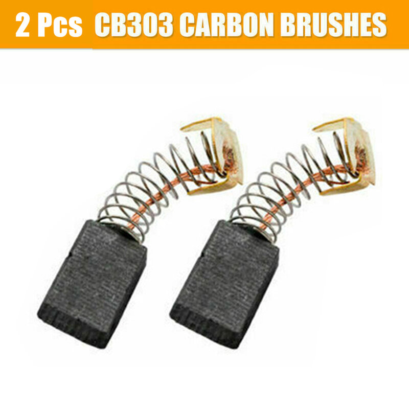Cepillos de carbono de Metal, nuevo accesorio de 2 piezas, amoladora angular CB-459, CB203, CB303, CB459, CB85