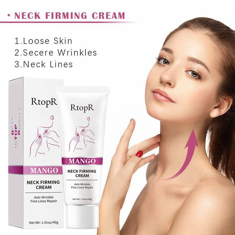 Crema reafirmante para el cuello, rejuvenecimiento, blanqueamiento de la piel, forma hidratante, productos para el cuidado de la piel