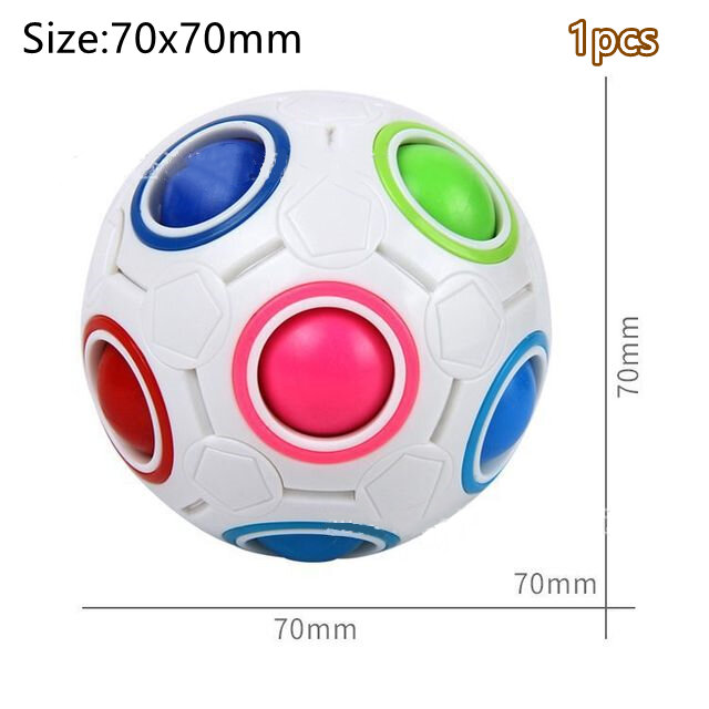 Sensory Toys Bean AntiStress Stretchy Strings Push It Squishy Chain Pops Cube Rainbow Ball Mini Squeeze Toy For Adults Kids Gift