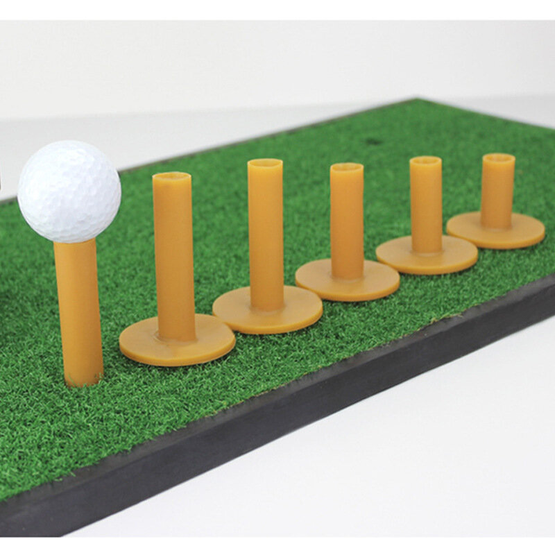 1pc durável borracha golfe t driving range tees bola titular ferramenta para a esteira de treinamento ao ar livre indoor 42/54/70/80mm
