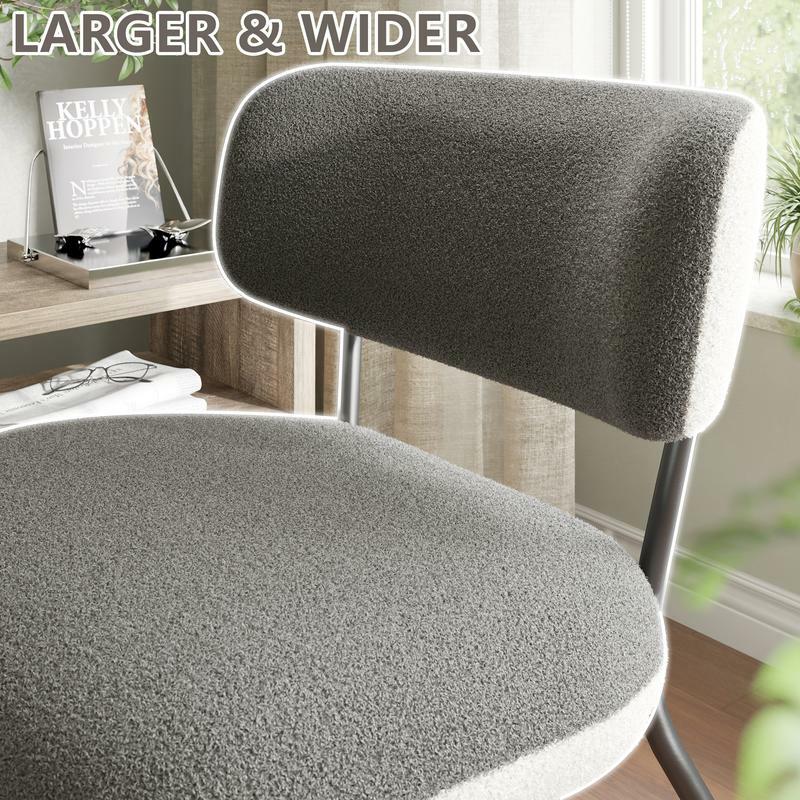 AMERLIFE Modern Boucle Accent Chair, C