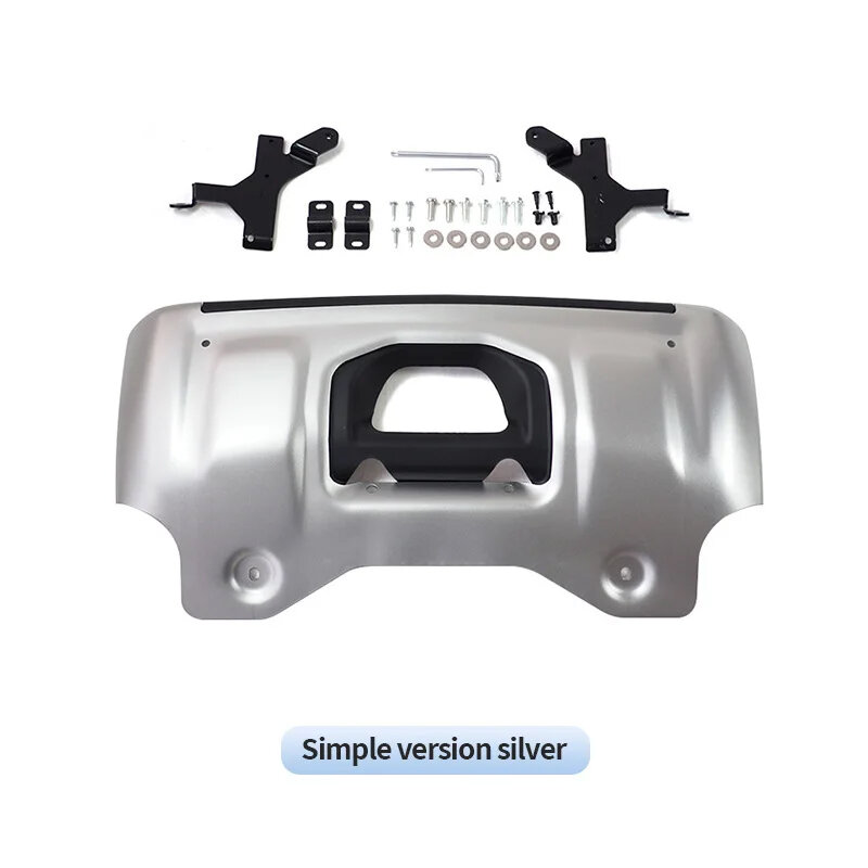 be suitable for Land Rover Defender 90 110 L663 aluminum alloy car front lower bumper guard plate skateboard cover Engine baffle