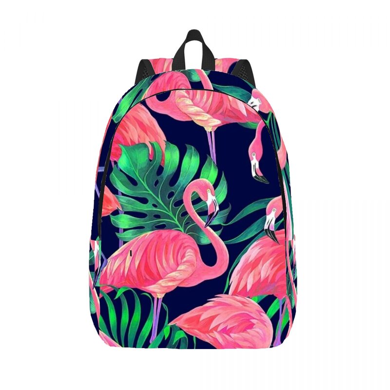 Повседневный Легкий рюкзак для ноутбука, Мужская и Женская дорожная сумка, Холщовый Рюкзак розового цвета