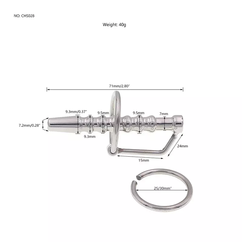 Elettrostimolatore anello del pene catetere uretrale suono giocattoli del sesso per gli uomini Shock elettrico anello a tema medico giocattolo spina uretrale