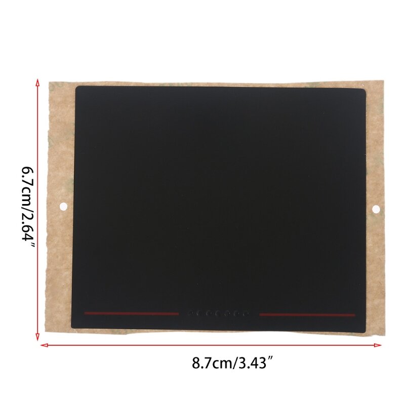 Adesivo universal substituição do touchpad trackpad para thinkpad x240 x240s x250 x260 x270 x230s series (único, preto)