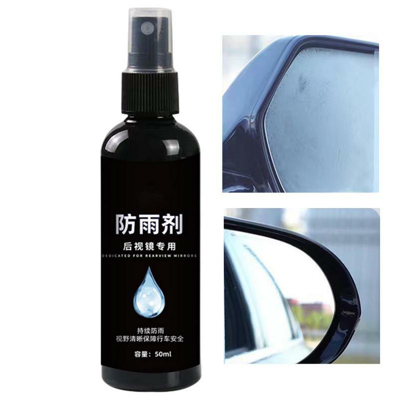 Agente antipioggia in vetro 50ml Spray universale per il blocco dell'acqua lubrificanti versatili per finestrini dell'auto per specchi retrovisori finestre
