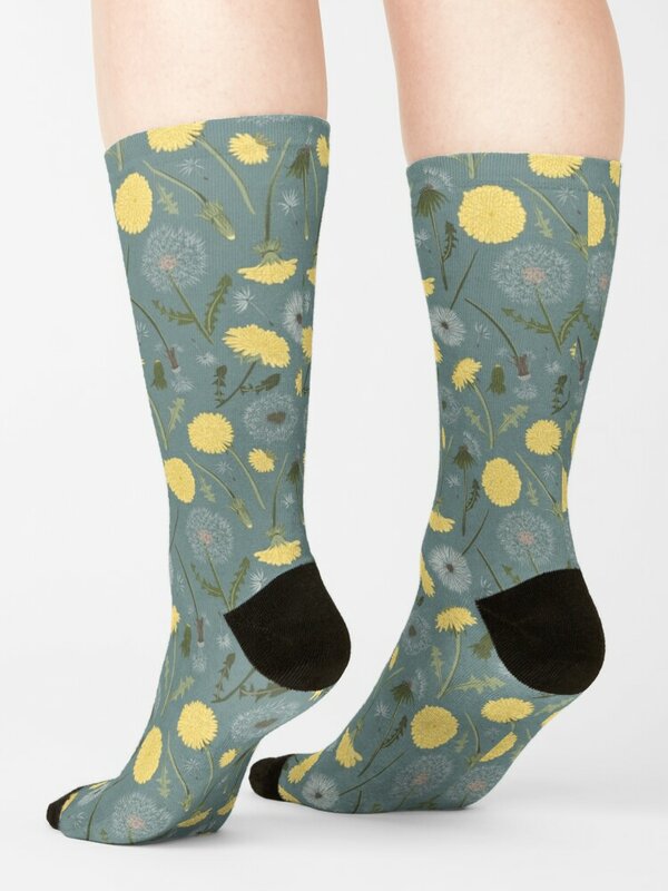 Klassische gelbe Löwenzahn Socken Geschenk Neujahr viele kurze Socken Frau Männer