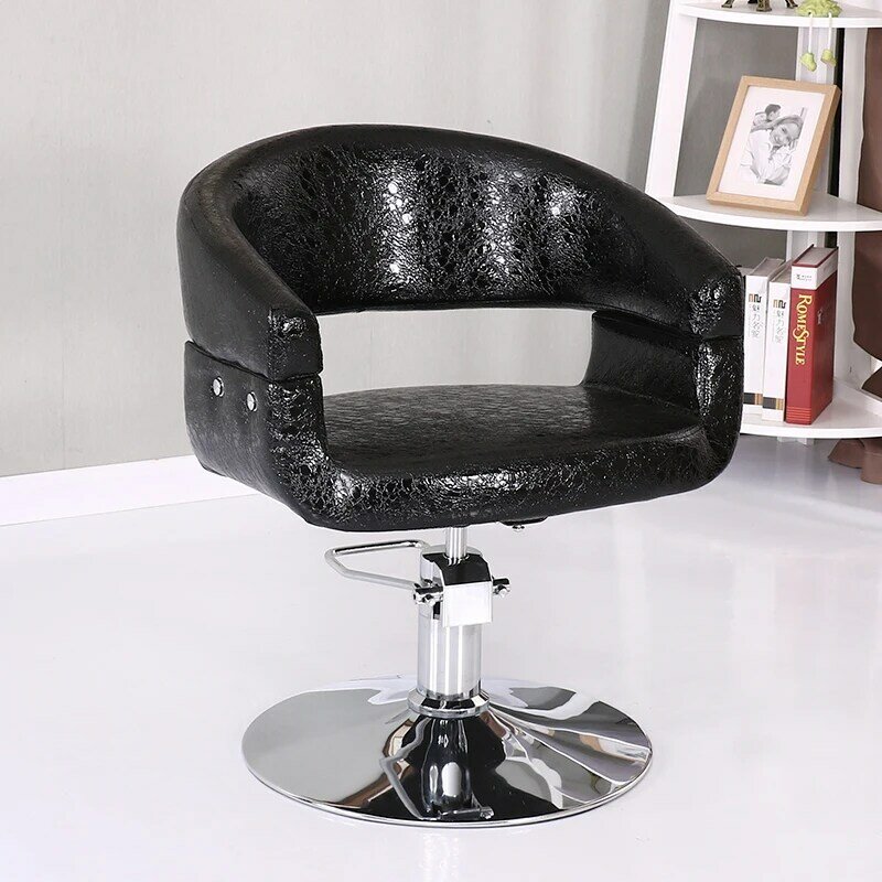Hair Stylist Barber Chairs Luxury Facial Swivel Dressing Barber Chairs Manicure Facial Chaise Cadeira Barber Equipment WN50SC