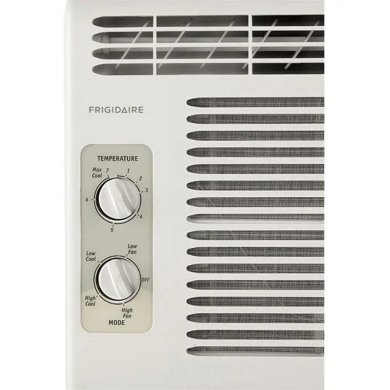 Frigidaire Ffra051wae Raam-Gemonteerde Kamer Airconditioner, 5,000 Btu Met Temperatuurregeling En Gemakkelijk Te Reinigen Wasbaar Filter