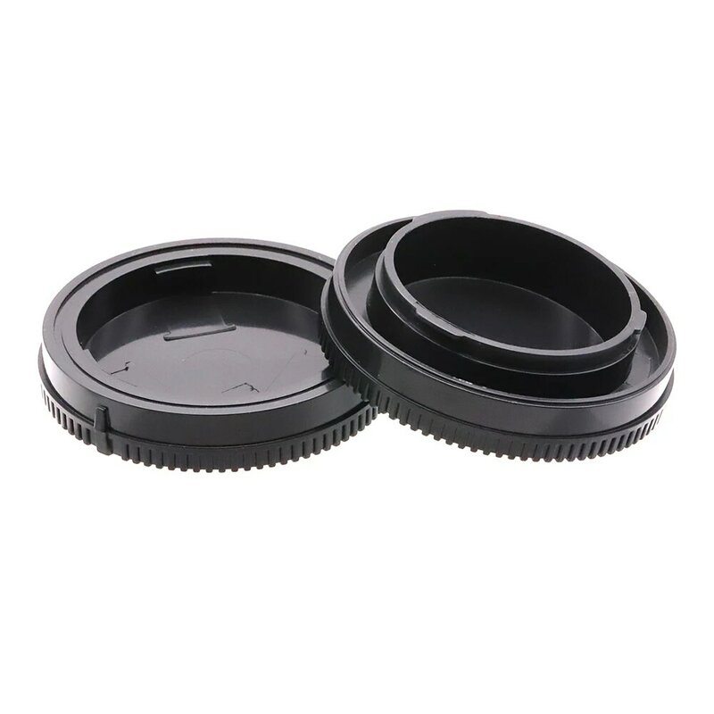 Für Sony E/Fe hintere Objektiv kappe Kamera Körper kappe Set Kunststoff schwarz für Sony E Mount Kamera und Objektiv Nex, A7,A9,A6000 Serie usw.