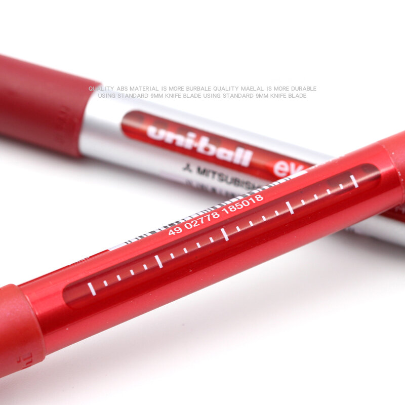 Uni-Ball Eye Micro Gel Pen, 0,5mm, preto, azul, vermelho, caligrafia, Smooth Ink Flow, Smooth Rollerball, UB-150